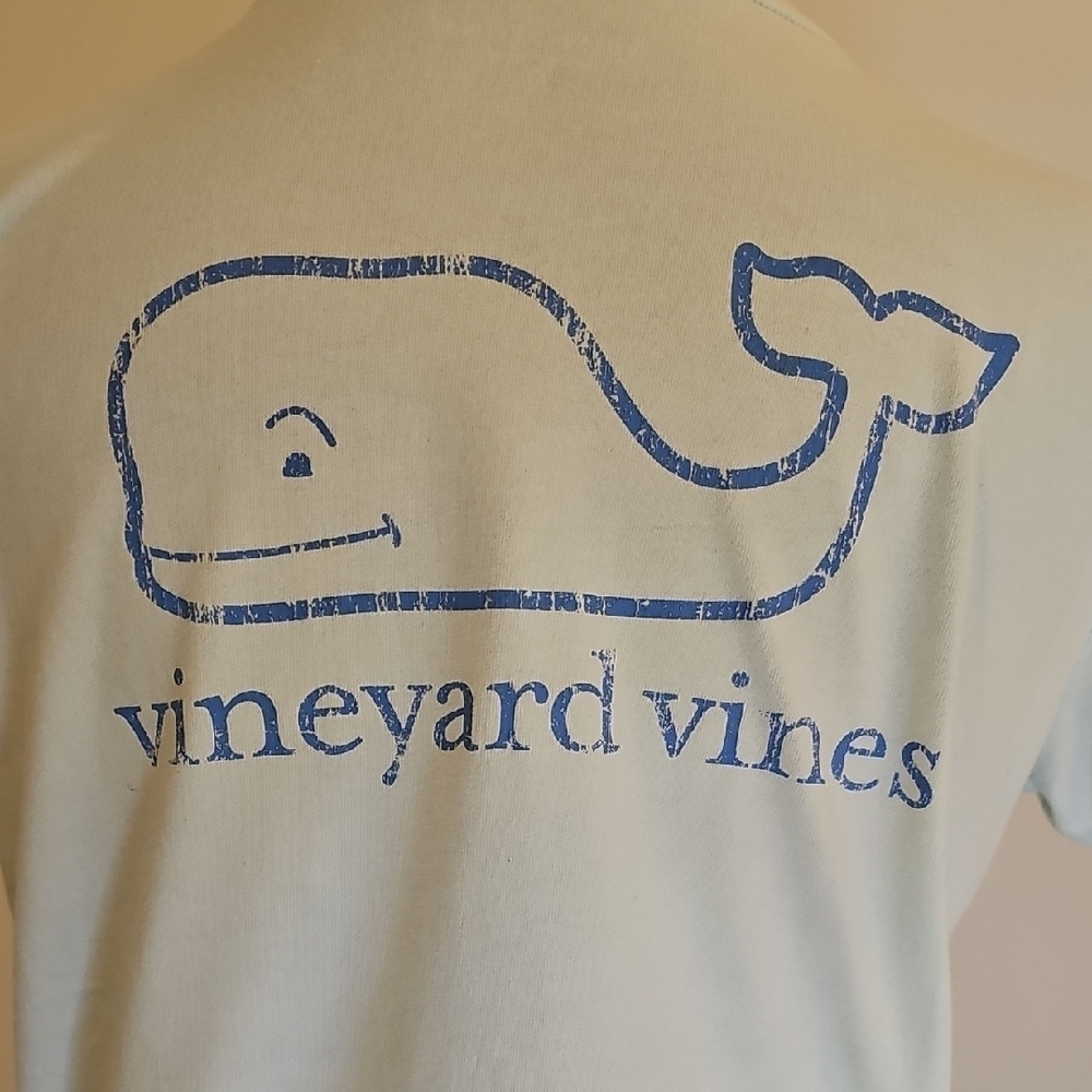 Vineyard Vines Sky Blue Pocket Tee - Picture 3 of 6